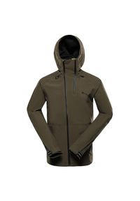 ALPINE PRO - Kurtka męska trekkingowa Alpine Pro Jerd wodoodporna. Kolor: zielony. Sport: turystyka piesza #1