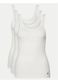 Calvin Klein Underwear Komplet topów LV00QS7493 Biały Regular Fit. Kolor: biały. Materiał: bawełna
