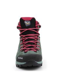 Buty Salewa Ws Alp Mate Mid Wp 61385-5085 zielone. Kolor: zielony. Materiał: guma, materiał, zamsz. Sport: turystyka piesza, wspinaczka