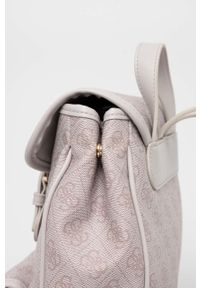 Guess plecak Girl kolor beżowy mały wzorzysty. Kolor: beżowy #4