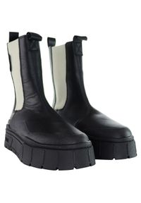 Buty damskie botki sportowe Puma MAYZE STACK CHELSEA. Kolor: czarny, wielokolorowy, beżowy. Styl: sportowy