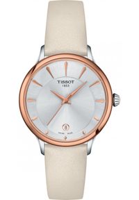 Zegarek Damski TISSOT Odaci T T-LADY T133.210.26.031.00. Materiał: skóra. Styl: klasyczny, elegancki #1