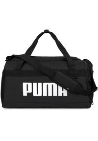 Puma - Torba sportowa treningowa na siłownię basen trening czarna PUMA. Kolor: czarny. Sport: fitness, pływanie