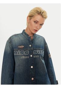 Miss Sixty Kurtka jeansowa 6L3XJ5180000 Niebieski Regular Fit. Kolor: niebieski. Materiał: bawełna #6