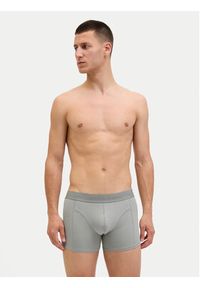 Jack & Jones - Jack&Jones Komplet 3 par bokserek Ordinary 12275575 Szary. Kolor: szary. Materiał: bawełna #4