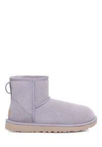 Ugg - Buty zimowe damskie UGG W CLASSIC MINI II. Zapięcie: pasek. Kolor: fioletowy. Materiał: jeans, skóra, zamsz, nylon. Sezon: zima #2