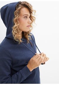 bonprix - Bluza rozpinana z kapturem. Typ kołnierza: kaptur. Kolor: niebieski #3