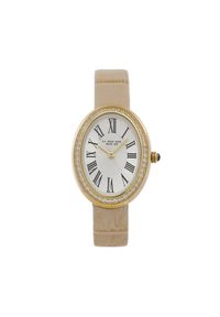 U.S. Polo Assn. Zegarek Ophelia USP8506YG Beżowy. Kolor: beżowy. Materiał: skóra #1