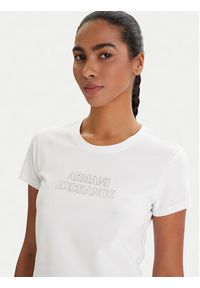 Armani Exchange T-Shirt XW002293 AF17173 U0002 Biały Slim Fit. Kolor: biały. Materiał: bawełna #4