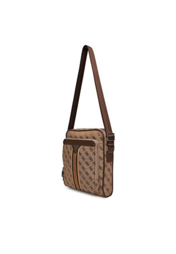 Guess Saszetka HMMISTP5160 Beżowy. Kolor: beżowy. Materiał: skóra