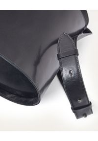 BALAGAN - Czarna torebka kubełek CHAMPAGNE. Kolor: czarny. Styl: casual, wizytowy #4