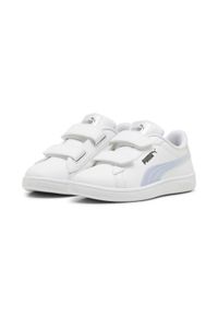 Puma - Dziecięce sneakersy Carina 3.0 Holo 2.0 PUMA. Kolor: wielokolorowy, szary, różowy, biały