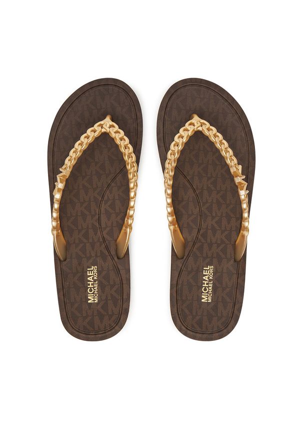 Japonki MICHAEL Michael Kors. Kolor: złoty