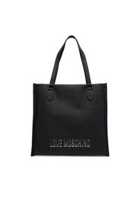 Love Moschino - LOVE MOSCHINO Torebka JC4020PP1NKD000B Czarny. Kolor: czarny. Materiał: skórzane #4