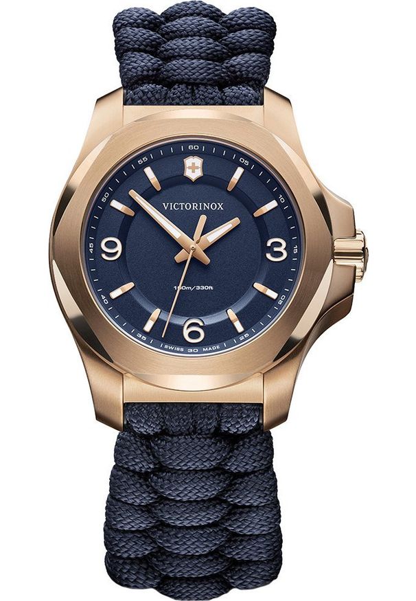 VICTORINOX - Zegarek Victorinox Zegarek damski Victorinox 241955 niebieski. Kolor: niebieski
