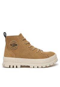 Palladium Trapery 74353-252-M Brązowy. Kolor: brązowy. Materiał: zamsz, skóra #1