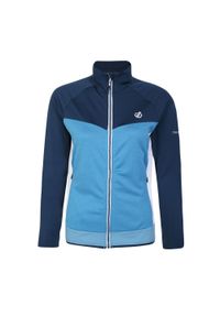 DARE 2B - Bluza turystyczna damska Elation II szybkoschnąca. Okazja: na spacer. Kolor: niebieski. Materiał: polar. Styl: sportowy. Sport: turystyka piesza #1