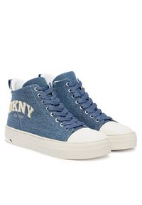 DKNY Trampki Yaser K3566923 Granatowy. Kolor: niebieski. Materiał: materiał #3