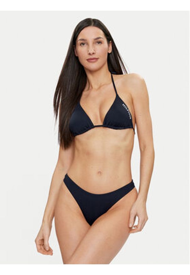 TOMMY HILFIGER - Tommy Hilfiger Dół od bikini UW0UW05304 Granatowy. Kolor: niebieski. Materiał: syntetyk