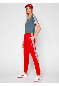 Adidas - adidas T-Shirt adicolor Clasics 3-Stripes GN2914 Szary Regular Fit. Kolor: szary. Materiał: bawełna #3