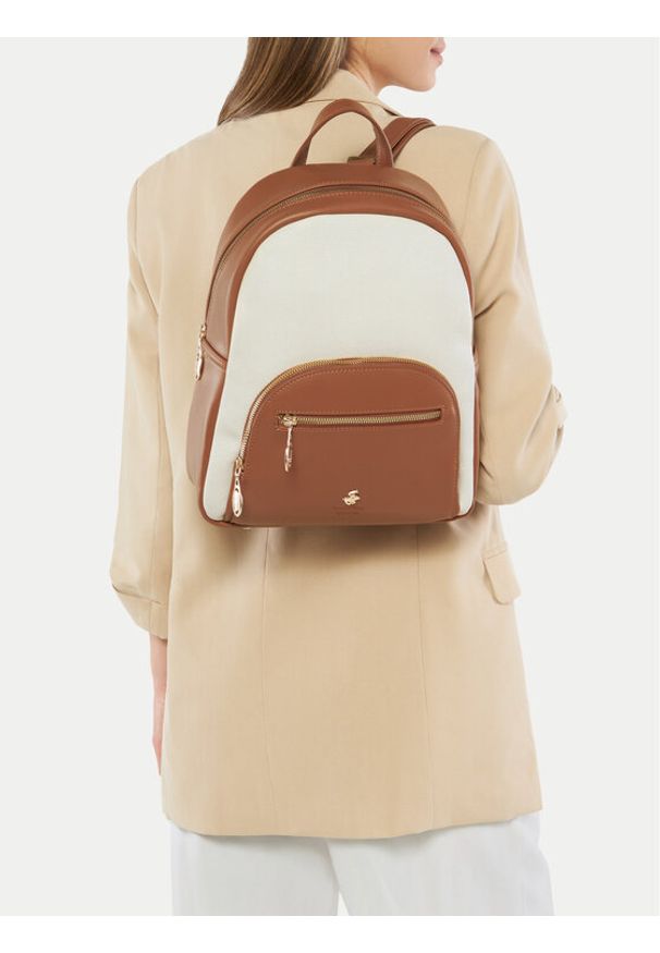 Beverly Hills Polo Club Plecak BHPC-C-004-07 Brązowy. Kolor: brązowy