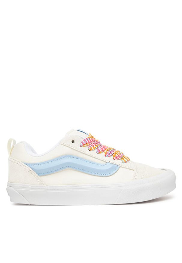 Vans Tenisówki Knu Skool VN000D6ZZ5D1 Écru. Kolor: kremowy. Materiał: skóra, zamsz