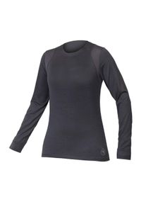 ENDURA - Longsleeve rowerowy damski Endura Singletrack. Kolor: szary. Długość rękawa: długi rękaw. Sport: kolarstwo