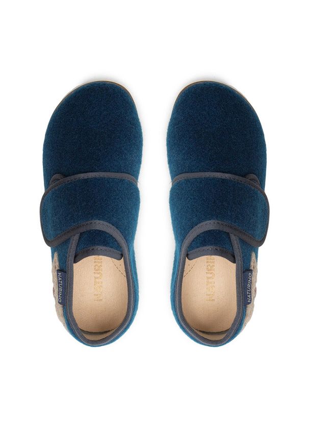 Kapcie Naturino. Kolor: niebieski
