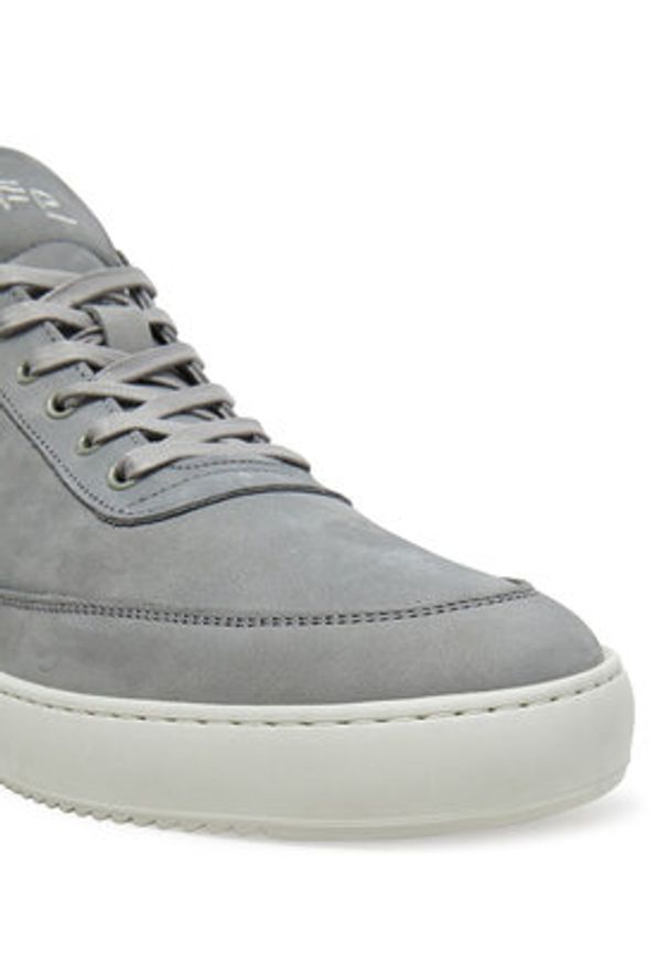 Filling Pieces Sneakersy Low Top Ripple 10122841878 Szary. Kolor: szary. Materiał: skóra, nubuk