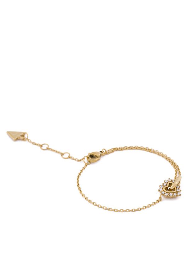 Guess Bransoletka JUBB05 534JW Złoty. Materiał: metalowe. Kolor: złoty