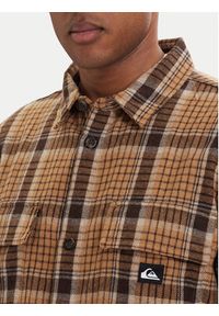 Quiksilver Koszula Yankee EQYWT04648 Brązowy Comfort Fit. Kolor: brązowy. Materiał: syntetyk #2