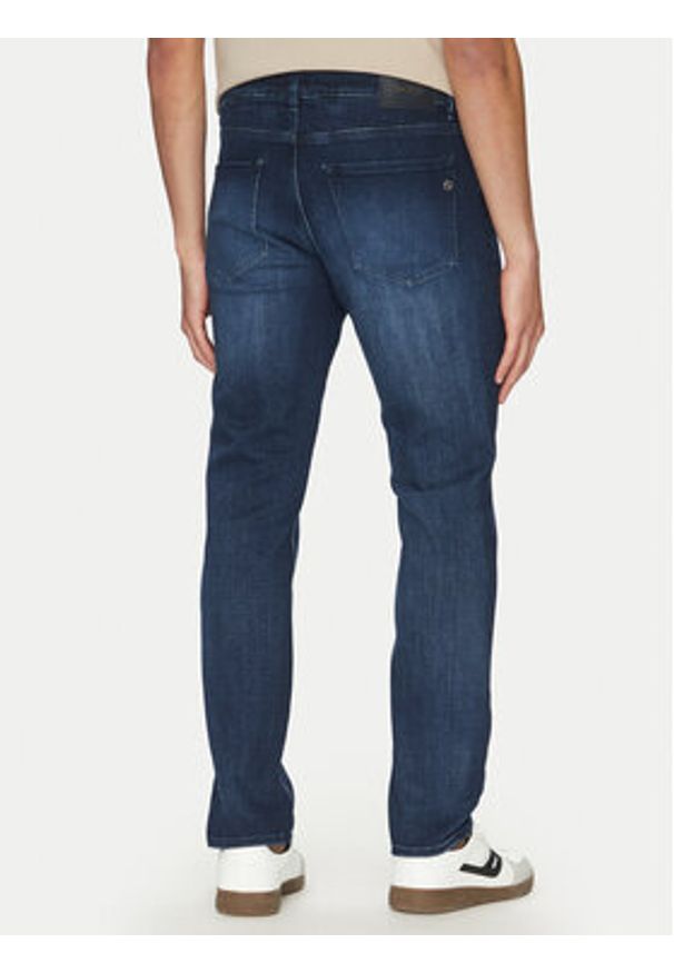 BOSS Jeansy H-Delaware 50538548 Granatowy Slim Fit. Kolor: niebieski