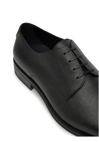 BOSS Półbuty 50542414 001 Czarny. Kolor: czarny. Materiał: skóra #4