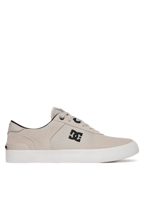 DC Shoes Tenisówki AW247501 Szary. Kolor: szary. Materiał: zamsz, skóra
