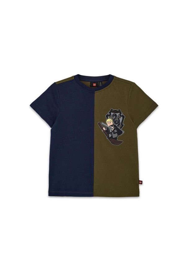 Koszulka Dziecięca Bio Bawełna LEGO Harry Potter Tano 707 Granatowa. Kolor: niebieski. Materiał: bawełna. Długość rękawa: krótki rękaw. Długość: krótkie