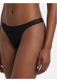 Hugo - HUGO Stringi 50557094 Czarny. Kolor: czarny. Materiał: bawełna #4