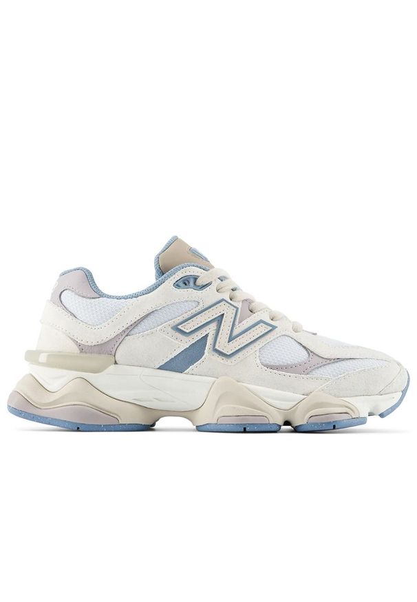 Buty unisex New Balance U90601RJ - beżowe. Okazja: na co dzień. Kolor: beżowy. Materiał: guma, skóra, zamsz, materiał, syntetyk. Szerokość cholewki: normalna. Sport: turystyka piesza