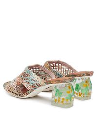 Laura Vita Klapki Framboiseo 29 Kolorowy. Materiał: skóra. Wzór: kolorowy #5