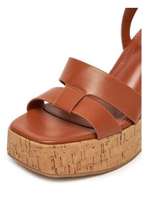DeeZee Sandały F23858 Brązowy. Kolor: brązowy. Materiał: syntetyk, materiał