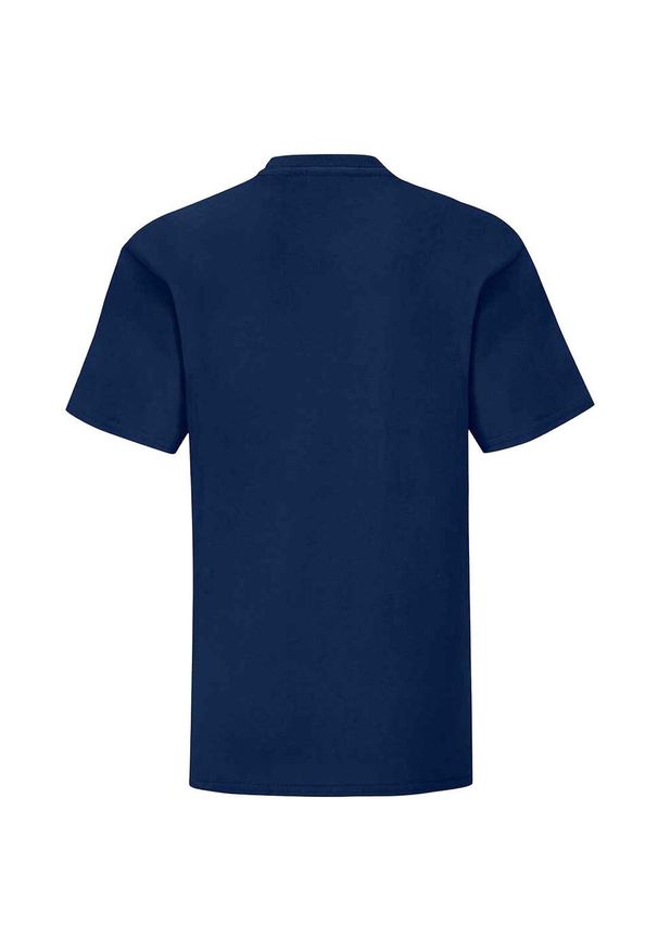 FRUIT OF THE LOOM - Kultowa Koszulka Dziecięca / Dziecięca. Kolor: niebieski. Sport: turystyka piesza