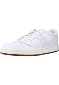 Buty do chodzenia męskie Saucony 22 Jazz Court White. Zapięcie: sznurówki. Kolor: biały. Materiał: skóra, guma. Szerokość cholewki: normalna. Sport: turystyka piesza #1