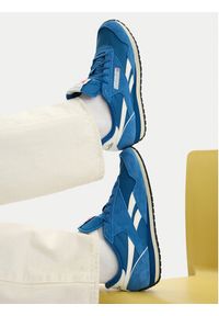 Reebok Sneakersy EO-CLASSIC AZ 100245083 Niebieski. Kolor: niebieski. Materiał: skóra, zamsz. Model: Reebok Classic #4