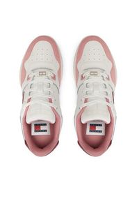 Tommy Jeans Sneakersy Retro Basket Flatform Mix EN0EN02654 Różowy. Kolor: różowy #6