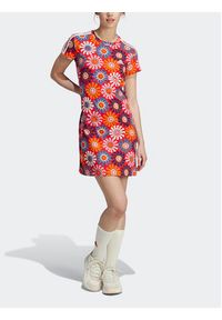 Adidas - adidas Sukienka codzienna FARM Rio IM2393 Kolorowy Slim Fit. Okazja: na co dzień. Materiał: bawełna. Wzór: kolorowy. Typ sukienki: proste. Styl: casual #6