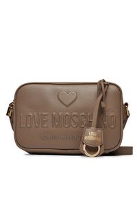 Love Moschino - LOVE MOSCHINO Torebka JC4117PP1LL1020A Brązowy. Kolor: brązowy. Materiał: skórzane #1