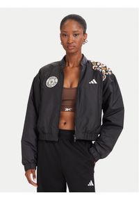 Adidas - adidas Kurtka bomber X Farm Rio KR0282 Czarny Regular Fit. Kolor: czarny. Materiał: syntetyk #1