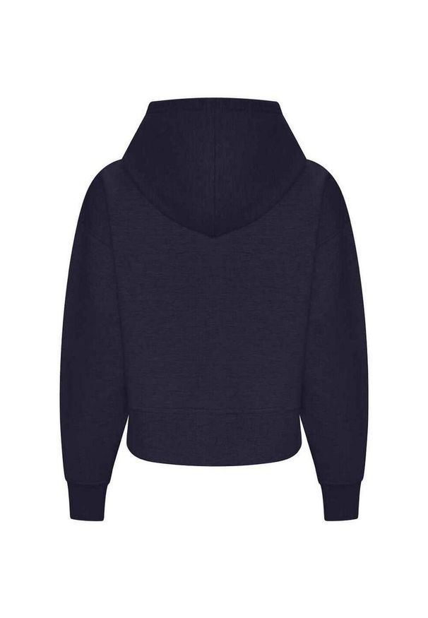 AWDIS - Damska Bluza Z Kapturem Just Hoods O Luźnym Kroju. Typ kołnierza: kaptur. Kolor: niebieski