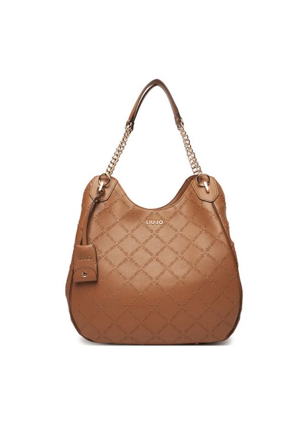 Liu Jo Torebka Ecs L Satchel AF5054 E0538 81140 Brązowy. Kolor: brązowy. Materiał: skórzane