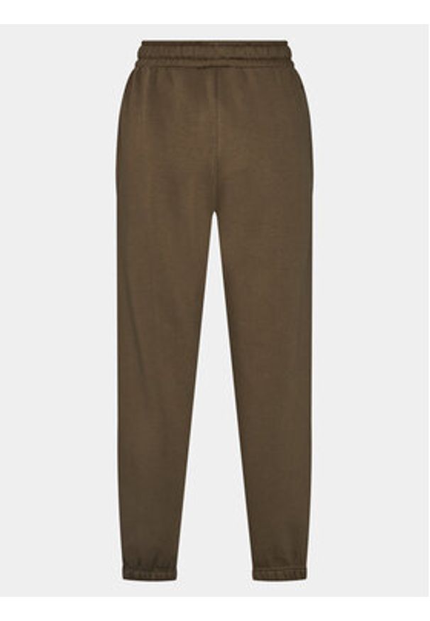 outhorn - Outhorn Spodnie dresowe OTHAW23TTROF485 Khaki Regular Fit. Kolor: brązowy. Materiał: bawełna