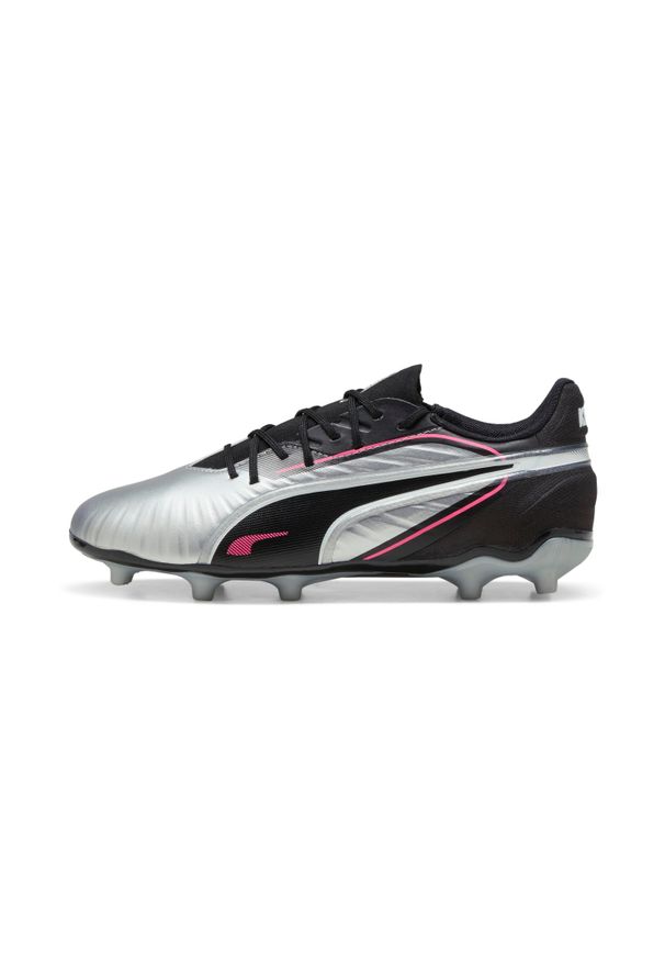 Puma - Korki PUMA KING MATCH JR Silver Black. Materiał: materiał, syntetyk. Szerokość cholewki: normalna. Sport: piłka nożna